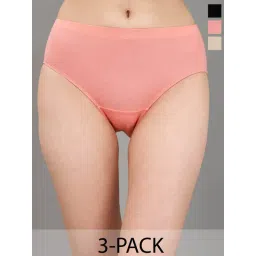 Soie Multicolor Hipster Panty - Pack of 3-picture-40
