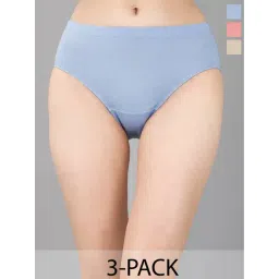 Soie Multicolor Hipster Panty - Pack of 3-picture-19