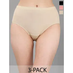 Soie Multicolor Hipster Panty - Pack of 3-picture-40