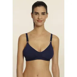 Soie Navy Padded Bra-picture-29