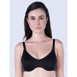 Soie Non Padded Wired Full Coverage Minimiser Moisture Wicking T-shirt Bra-picture-37