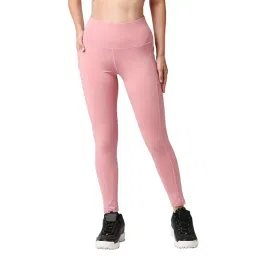 Soie Pink Regular Fit High Rise Tights-picture-26