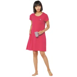 Soie Rose Textured Sleep Shirt image 5