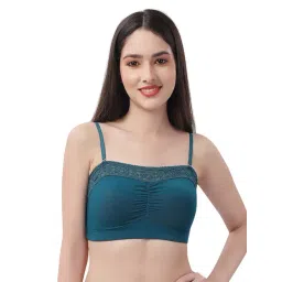 Soie Teal Full Coverage Bralette Bra-picture-34