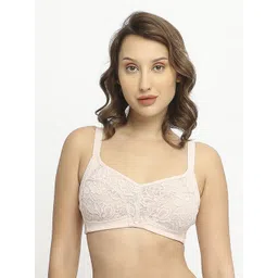 Soie Women Full Coverage Non Padded Non-Wired Lacy Bra-picture-10