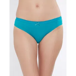 SOIE Women Mid Rise Medium Coverage Solid Colour Cotton Stretch Briefs (Pack of 3) image 5