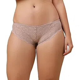 soie Women's Mid Rise Medium Coverage Lacy Brief-picture-54