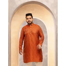 SOJANYA PLUS Men Mandarin Collar Kurta-picture-27