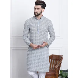 SOJANYA Embroidered Pure Cotton Kurta-picture-15
