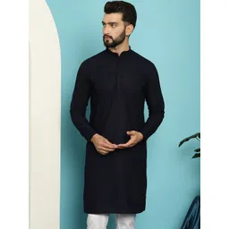 SOJANYA Geometric Embroidered Thread Work Cotton Straight Kurta-picture-31