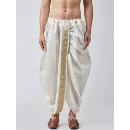 SOJANYA Men Off-White Dhoti Pants-picture-41