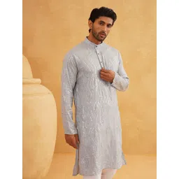SOJANYA Men Quirky Embroidered Kurta-picture-10
