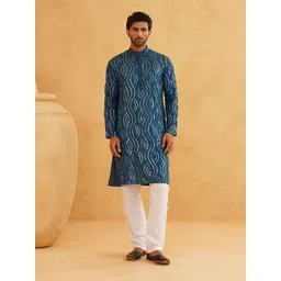 SOJANYA Men Quirky Embroidered Kurta-picture-17