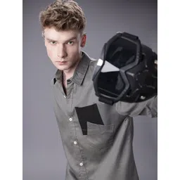 SOKO STREET Relaxed Fit Drop-Shoulder Sleeves Casual Shirt-picture-32