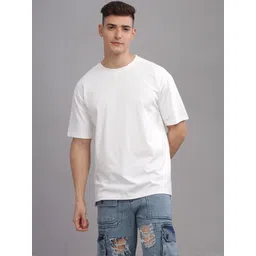 SOLACEACTIVE Round Neck Dropped Shoulder Relaxed Fit T-Shirt-picture-24