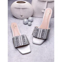 sole mates Women Embellished Party Open Toe Flats-picture-38