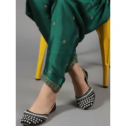 Sole Saga Women Embellished Open Toe Flats-picture-24