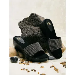 Sole To Soul Embellished Party Wedge Sandals-picture-37