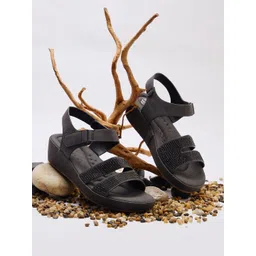 Sole To Soul Embellished Wedge Sandals-picture-27