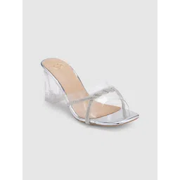 Sole To Soul Textured Party Block Heels-picture-22