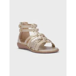 Sole To Soul Women Embellished Gladiators with Buckles Flats-picture-20