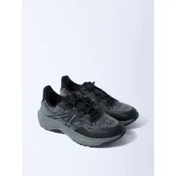 SOLEPLAY by Westside Black Speckle-Detailed Lace-Up Sneakers-picture-12