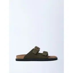 SOLEPLAY by Westside Olive Slip-On Suede Leather Sandals-picture-21