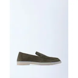 SOLEPLAY by Westside Olive Suede Loafers image 1