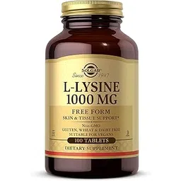 Solgar L-Lysine, 1000 mg, 100 Tabs-picture-27