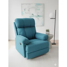 Solis Primus Comfort For All RelaxEase Manual Recliner in Fabric Firozi-picture-25