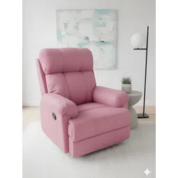 Solis Primus Comfort For All RelaxEase Manual Recliner in Fabric Pink-picture-16