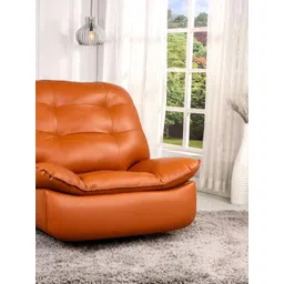 SOLIS Royale - The Desired Comfort Brown Powered Swivel & Rocker 1 Seater Recliner-picture-30