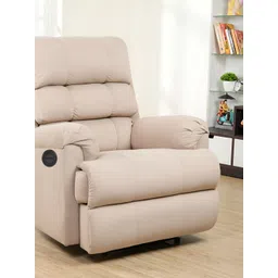 SOLIS Royale - The Desired Comfort Off White Motorized 1 Seater Recliner-picture-25