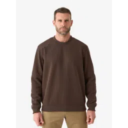 Solognac By Decathlon Brown Regular Fit Sports Sweatshirt image 1