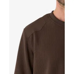 Solognac By Decathlon Brown Regular Fit Sports Sweatshirt image 5