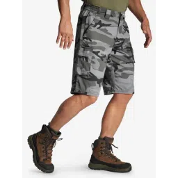 Solognac by Decathlon Grey Slim Fit Camouflage Sports Shorts-picture-18