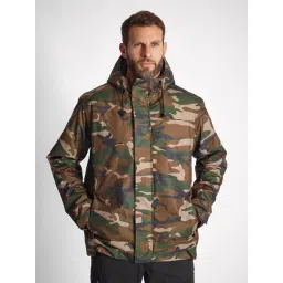 Solognac by Decathlon Khaki Slim Fit Camouflage Sports Hoodie-picture-20