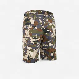 solognac Bermuda Shorts 500 Woodland Camouflage plain green-picture-21