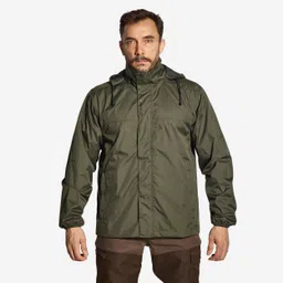 solognac HUNTING JACKET 100 WATERPROOF GREEN-picture-19
