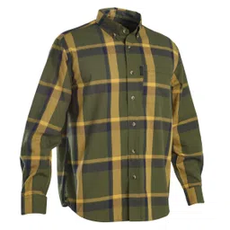 solognac Long sleeve hunting shirt SG100 LTD - Green and Yellow-picture-12