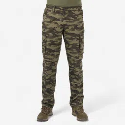 solognac Men Cargo Trousers Pants Army Military Camo Print SG-520 - Camo-picture-15