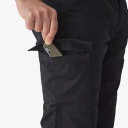 solognac WARM CARGO TROUSERS 100 BLACK image 5