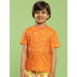 Somersault Boys Conversational Printed Pockets T-shirt-picture-12