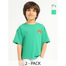 Somersault Boys Printed Applique T-shirt-picture-19