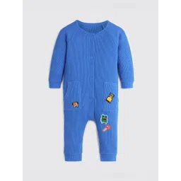 Somersault Boys Printed Pure Cotton Rompers-picture-28