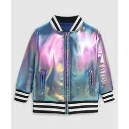 Somersault Full Sleeves Gradient Jacket - Multi Colour-picture-12