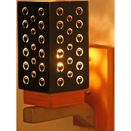 SOMIL Black Glass Cylinder Printed Wall Lamps-image-31