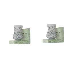 SOMIL Black Glass Cylinder Printed Wall Lamps-image-34