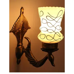 SOMIL Black Glass Cylinder Printed Wall Lamps-image-30