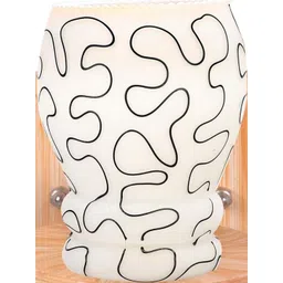 SOMIL Black Glass Cylinder Printed Wall Lamps-picture-58